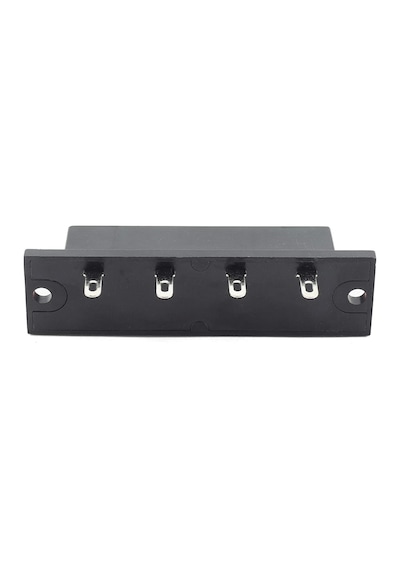 4Lü Hoparlör Terminal Soketi Panel Montaj Tip Yaylı Speaker Ses