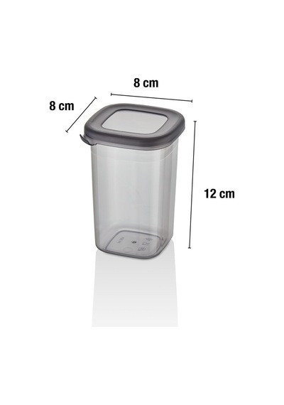 12'li Etiketli Ve Sızdırmaz Kapaklı Saklama Kabı Ve Baharatlık Seti - 450ml -25 Adet Etiket Hediyeli Diğer