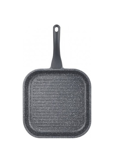 Thermoad Izgara Tavası Kare 28cm Gri THERMOAD.027 Gri