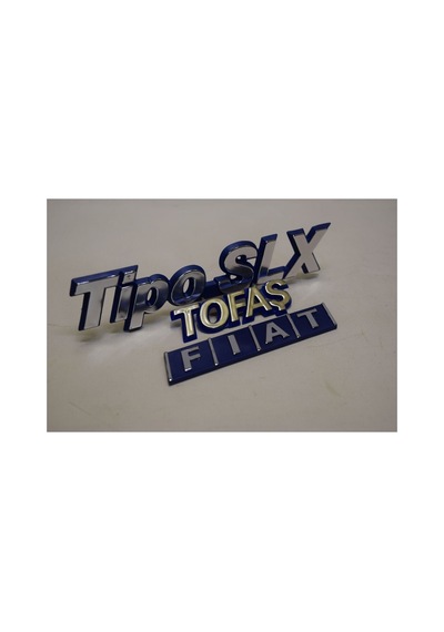 Bagaj Kapağı Tipo Slx Fiat Tofaş Yazısı Takım