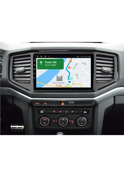 Volkswagen Amarok - Araç Multimedya Ekran - 2gb 32gb - S - Black - 2016 - 2020 - 9 Inch - Cadence - Upg