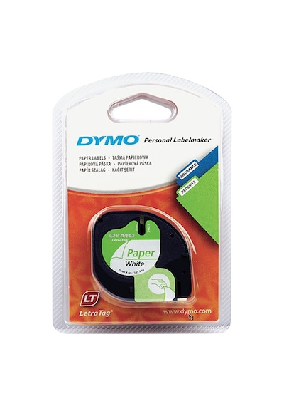 Dymo Letratag Beyaz Kağıt Şerit 59421 12MM X 4 Metre