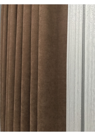 Ada Fonluk Kahverengi Tek Kanat 1/2,5 Orta Sık Pile Kahverengi