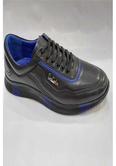 Pierre Cardin 649405 Erkek Spor Ayakkabı - Siyah Mavi-siyah Mavi Siyah - Mavi