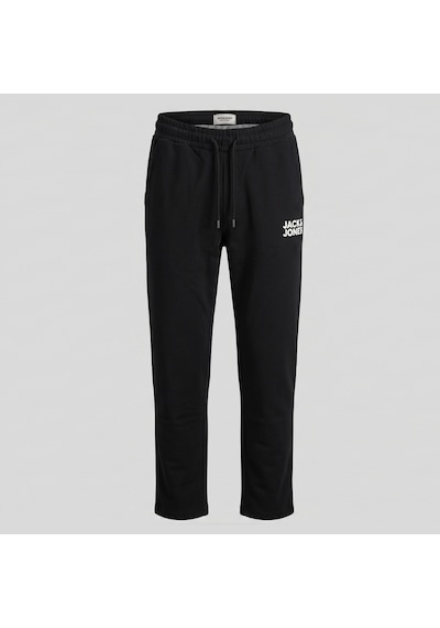 Jack & Jones Erkek Logo Detayli Sweat Pantolon - Gordon - 12207058 Siyah Jack & Jones Erkek Logo Detayli Sweat Pantolon - Gordon - 12207058 Siyah