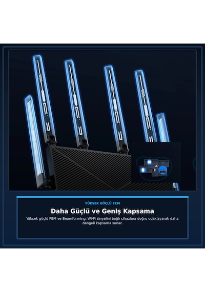 Cudy Wr11000 Be11000 Üç Bant Mesh Wi-fi 7 Router 6 Ghz 4x2.5g Portlu Mlo 320mhz Qualcomm A53 İşlemci