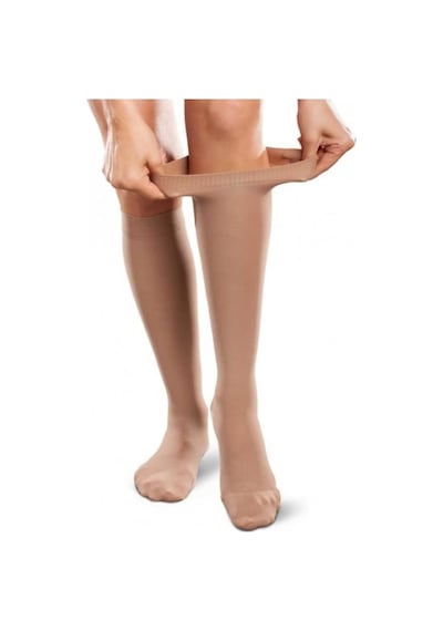 Daymod Comfort Sıkmaz Lastik Dizaltı 3 Adet Vizon Çorap Vizon-Standart Vizon