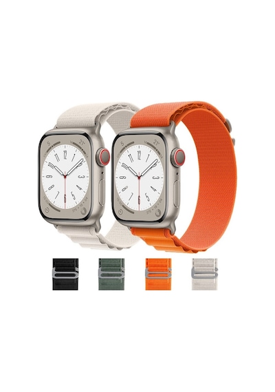 Apple Uyumlu  Watch 42 MM 44 MM 45 MM 49 MM Kordon Alpine Loop Kordon 1/2/3/4/5/6/se/7/8/ultra
