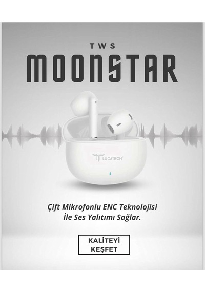 Moonstar Bluetooth Kulaklık Net Ses Deneyimi Enc