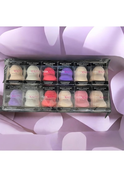 Huda Beauty Blender Fondöten --süngeri Kusursuz-ve-yıkanabilir 12. Li Paket Diğer