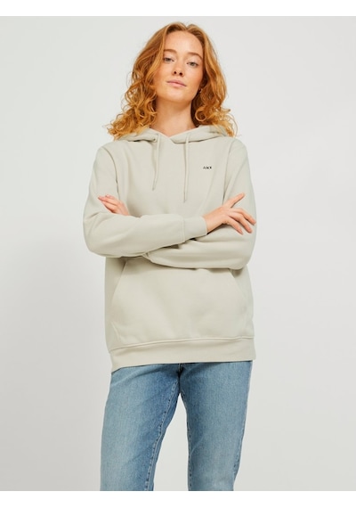 Jjxx Kapüşonlu Rahat Kesim Bej Kadın Sweatshirt 12223961 001