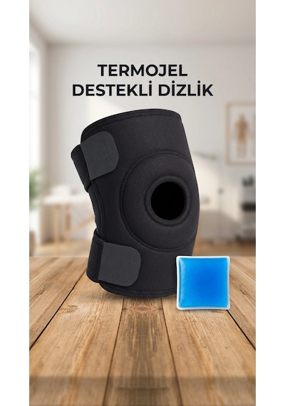 Çapraz Bağ Destekli Ortopedik Diz Korsesi Menisküs Dizlik Termojel Hediyeli