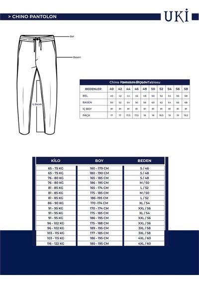 Uki Antrasit Comfort Fit Chino Pantolon Antrasit Uki Antrasit Comfort Fit Chino Pantolon Antrasit