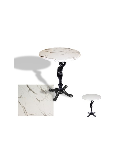 Çipa 1003 Döküm Ayak Yuvarlak Masa Çap 90cm - Werzalit, Wermodin Ve Allzalit Tabla - Afyon Mermer Çok Renkli Çipa 1003 Döküm Ayak Yuvarlak Masa Çap 90cm - Werzalit, Wermodin Ve Allzalit Tabla - Afyon Mermer Çok Renkli
