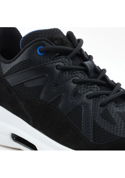 Greyder 18400 Siyah Hakiki Deri Erkek Sneaker Spor Ayakkabı Siyah