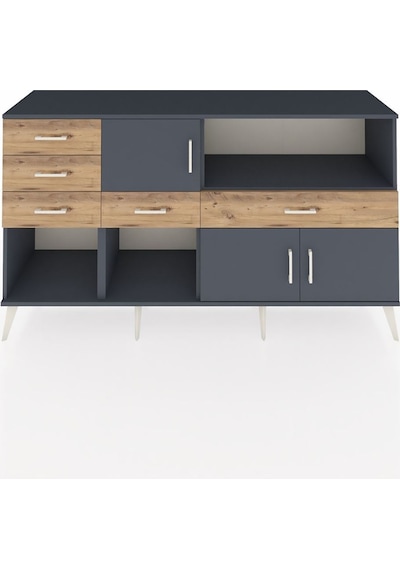 Kronos Konsol 2 Raflı 5 Çekmeceli 3 Kapaklı 176x59x99 Antrasit-antrasit/çam Antrasıt/atlas Çam - Antrasıt Kronos Konsol 2 Raflı 5 Çekmeceli 3 Kapaklı 176x59x99 Antrasit-antrasit/çam Antrasıt/atlas Çam - Antrasıt