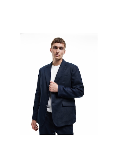 Koton Düğmeli Kapaklı Cep Detaylı Mono Yaka Keten Blazer Ceket Lacivert 5sam50019hw Lacivert Koton Düğmeli Kapaklı Cep Detaylı Mono Yaka Keten Blazer Ceket Lacivert 5sam50019hw Lacivert
