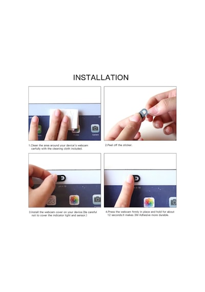 Webcam Cover Webcam Gizleyici Notebook Ve Telefon Kamera Kapatıcı
