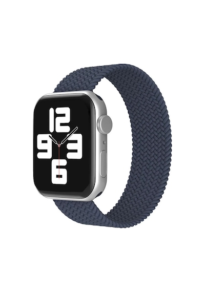 Apple Watch 38mm Uyumlu Ayarlı Solo Silikon Kordon - Lacivert