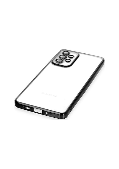 Samsung Galaxy  Uyumlu,  A33 5g Kılıf Razer Lensli Silikon - Siyah