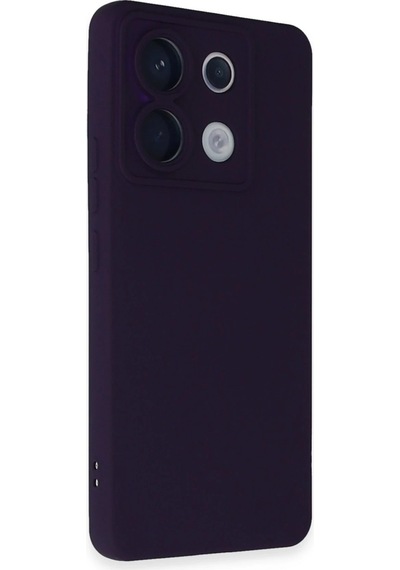 Gld-spt- Newface Xiaomi Redmi Note 13 Pro 5g Kılıf Nano İçi Kadife Silikon - Mor
