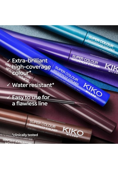 Kiko Eyeliner - Super Colour Waterproof Eyelin 8025272970310 Diğer