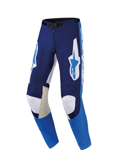 Alpinestars Racer Riway Off-road Motosiklet Pantolonu Mavi Beyaz