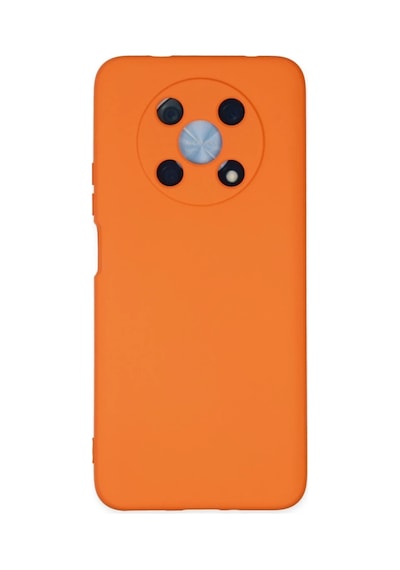 Huawei Nova Y90 Kılıf Nano İçi Kadife Silikon - Turuncu 0.2M-Çok Renkli
