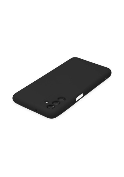 Samsung Uyumlu Galaxy A04s Kılıf Nano İçi Kadife Silikon Siyah\