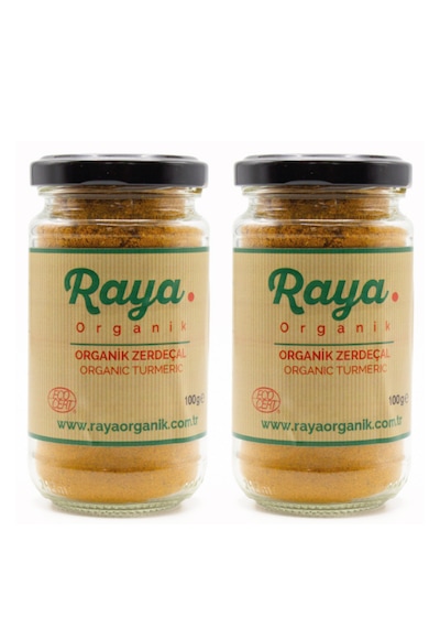 Organik Zerdeçal 2 Li Set 2 X 100 Gr Toplam 200 Gr 100 G
