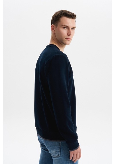 AR-MA Arma Erkek Regular Fit Selanik Sweatshirt Kazak Karbon Fırçalı, Bisiklet Yaka, Pamuk Polyester, Süs Etiketli K30124697802 Lacivert AR-MA Arma Erkek Regular Fit Selanik Sweatshirt Kazak Karbon Fırçalı, Bisiklet Yaka, Pamuk Polyester, Süs Etiketli K30124697802 Lacivert