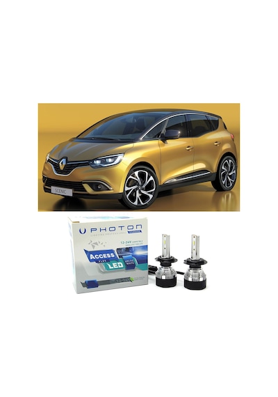 Renault Scenic Kısa Far Ampulü H7 Access Yeni Seri Beyaz 2016-2023