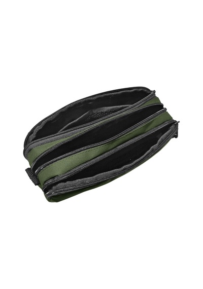 Jacbag Trıple Pouch-üç Bölmeli Kalem Kutusu Triple Pouch-haki renkli