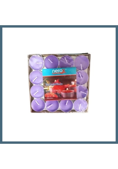 Agc Uygun Sepet 32'li Tea Light Mum Agc Çok Renkli