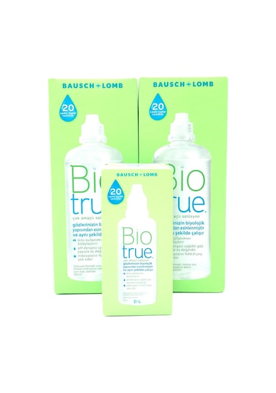 Bio True Çok Amaçlı Solüsyon 2x300ml +60ml Seyahat Boy