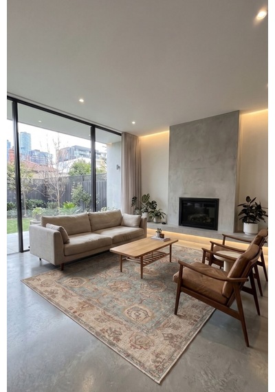 Salon Halısı Yıkanabilir Kaydırmaz Taban Halı Yolluk Mutfak Koridor Halısı Velora 3032 Bej
