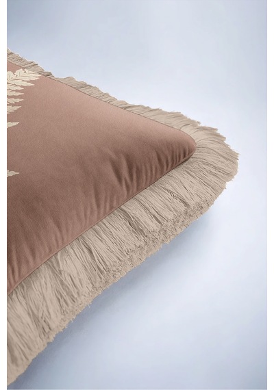 Botanik Fern Motifli Saçaklı Yastık Kılıfı - Natürel Yaprak Pudra Krem Vizon Püsküllü Kırlent Kılıfı Kadim Lagün Lime Botanik Fern Motifli Saçaklı Yastık Kılıfı - Natürel Yaprak Pudra Krem Vizon Püsküllü Kırlent Kılıfı Kadim Lagün Lime