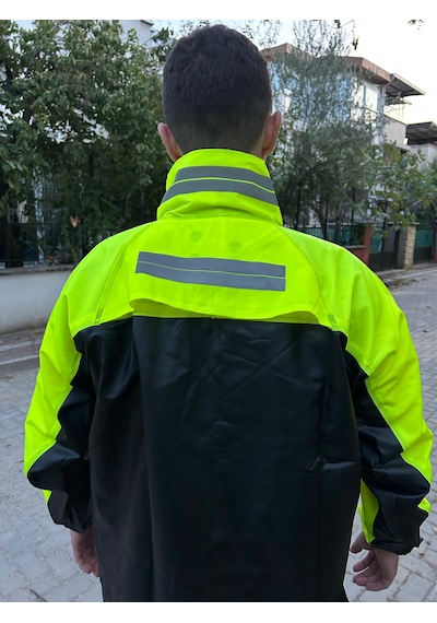 Geborgenheit Cepli Motorcu Motosiklet Yağmurluk Yeşil