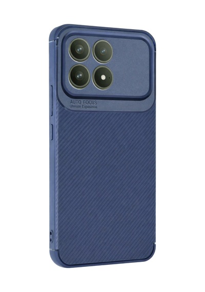 F8 Pro Auto Focus Karbon Kapak - Lacivert