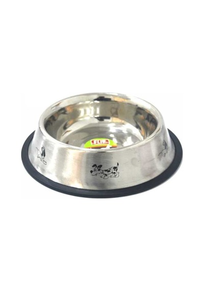 Figürlü 8 Oz Çelik Kedi Mama Kabı