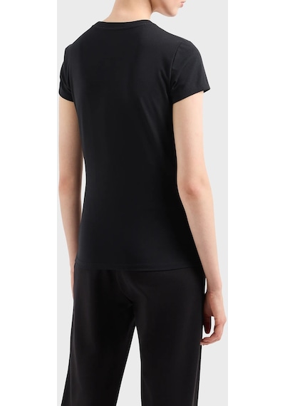 Armani Exchange Bayan T Shirt 3dyt27 Yjdtz 1200 Siyah