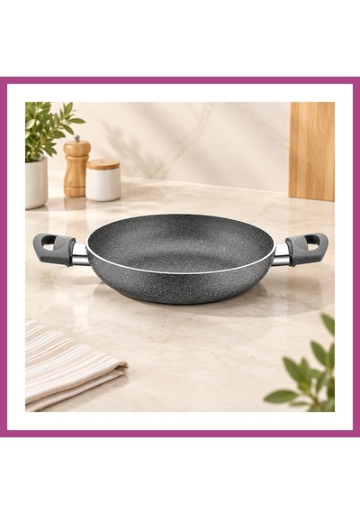 Gees Global Granit Kaplama Çift Saplı Sahan 20 Cm Gbzs