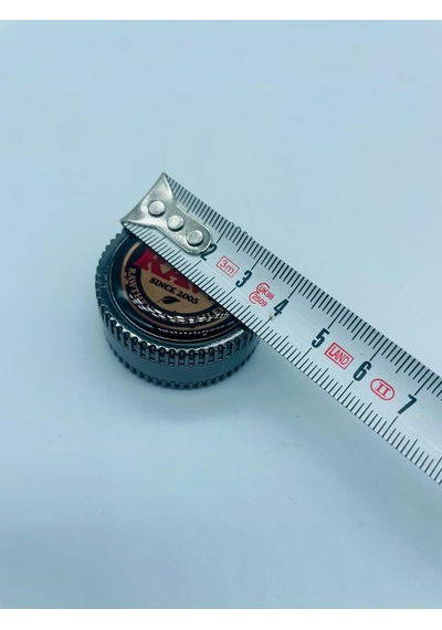 Raw Metal 2parça Tütünöğütücü Parçalayıcı Grinder//37mm
