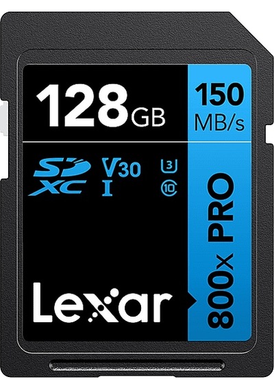 Lexar 128gb Lsd0800p128g-bnnng Sd Professional 800x Pro Sdxc Uhs-ı Kart Up To 150mb/s Okuma Hafıza Kartı