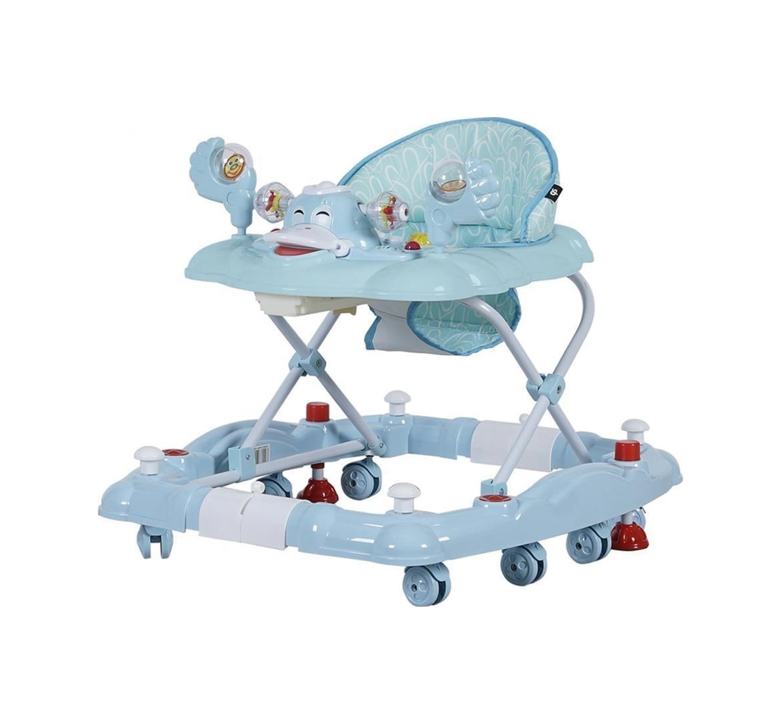 9228 Kiddy Yürüteç Sallanır Müzikli Oyuncaklı Bebek Yürüteç Örümcek