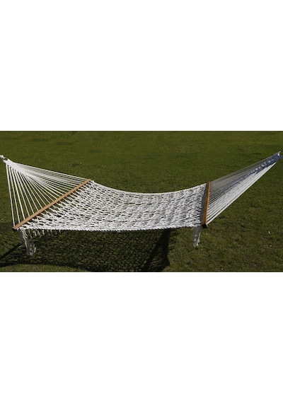Bilenhamak Çift Kişilik Düğümsüz Lüks Hamak (150 Cm Genişlik) Beyaz Bilenhamak Çift Kişilik Düğümsüz Lüks Hamak (150 Cm Genişlik) Beyaz