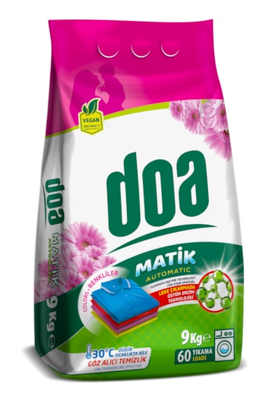 Doa Matik Deterjan Renkliler 9 Kg