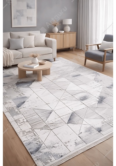 Artemis Halı Samoa 02982a Gri-lacivert 160x230