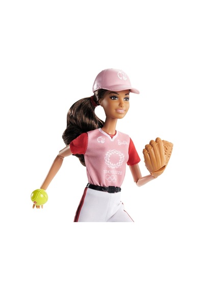 Barbie Olimpiyat Bebekleri Tokyo 2020-Beyzbol-Gjl77