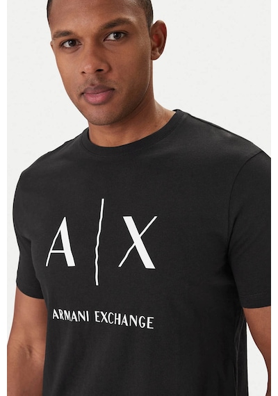 Armani Exchange Erkek Tişört Xm002683 Siyah